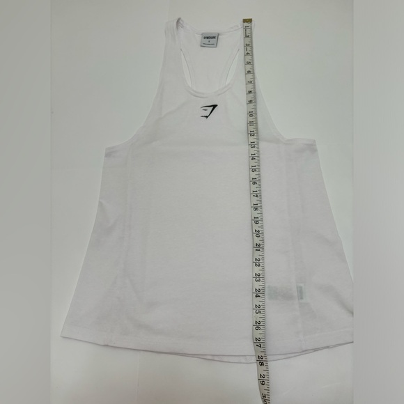Gymshark training graphic leggings outfit size S / XS white tank & high waist - Picture 3 of 16